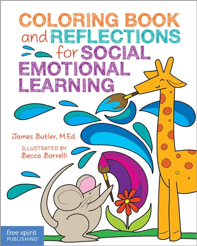 Coloring Book and Reflections for Social Emotional Learning - Borrelli Illustrations