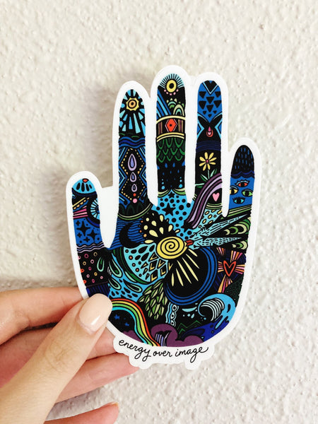 NEW - Energy Over Image Sticker - Borrelli Illustrations