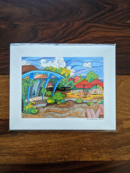 Signed Print - Cenote - Borrelli Illustrations