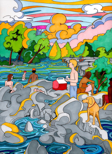 Barton-Creek-Austin-TX-print-by-local-artist-Becca-Borrelli